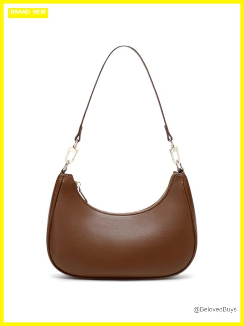 Women's PU Leather Hobo Shoulder Bag Lightweight Underarm Handbag